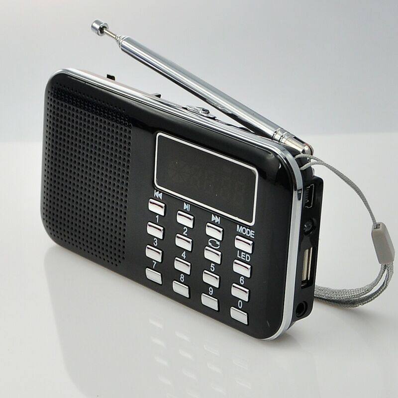 Happy with card speaker L218 ultra-thin mini speaker portable card elderly radio MP3