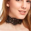 European and American Cross-Border Choker Lace Harajuku Necklace Women's Tassel Niche Design Pendant Cut Out Literary Collar