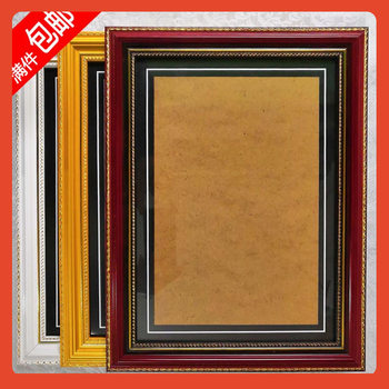 2N Solid Wood Portrait Photo Frame Elderly Portrait A4 A3 Portrait Frame 1216inch Elderly Cardboard Hanging Wall Picture Frame