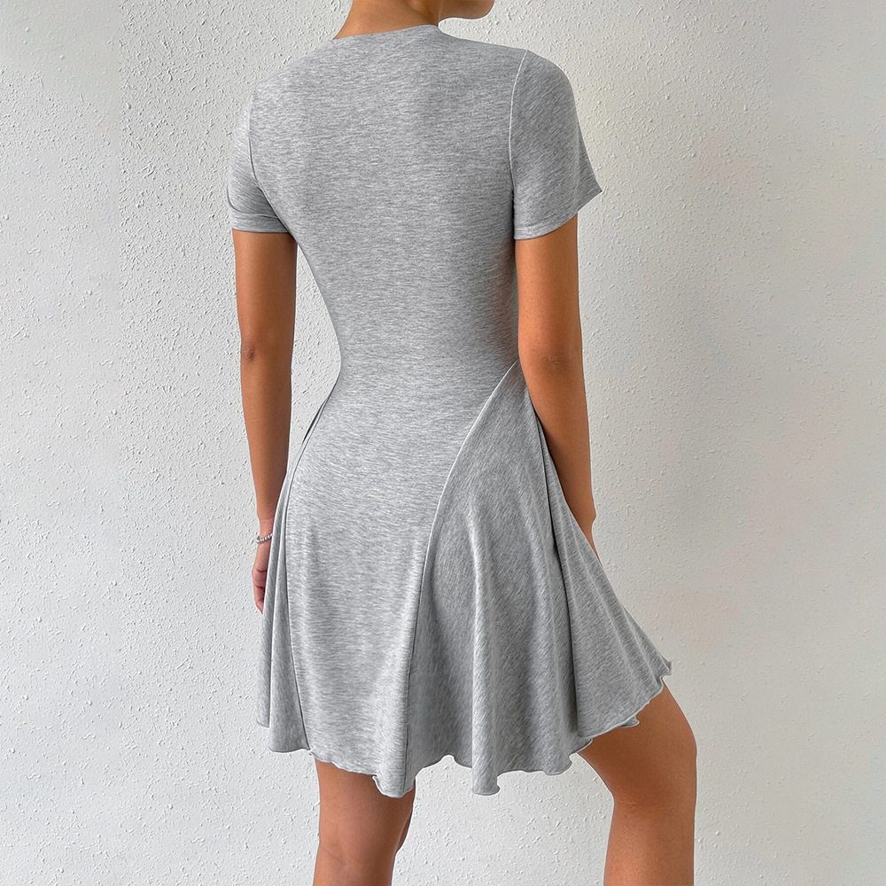 Ballet Inspired Mermaid Dress Slim Fit Knitted Fabric Elegant Style Perfect for Parties and Special Occasions