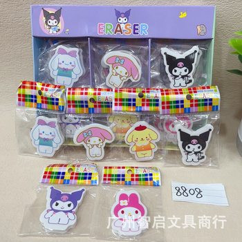 New cute cartoon eraser clean and practical kindergarten primary school students pencil eraser classroom prizes wholesale