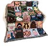 Cute Cartoon Animal Avatar Cotton Thread Blanket Sofa Blanket Single Person Blanket Sofa Cover Blanket Bed Blanket Wall Tapestry