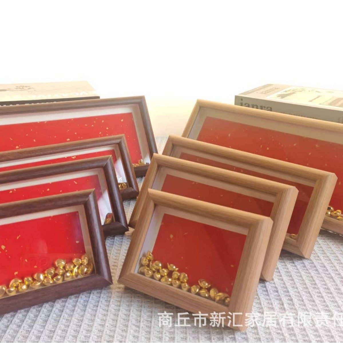 Calligraphy Photo Frame Housewarming New Home Text Display Decoration Ornaments Scenic Spot Cultural Tourism Creative Souvenir Gift DIY Handmade