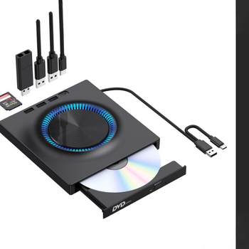 New private touch USB external optical drive mobile DVD burner expansion card desktop external computer notebook