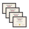 Amazon Usa Meike Duo 8.5*11inch Usa Graduation Certificate Frame Diploma Document Degree Frame Picture Frame