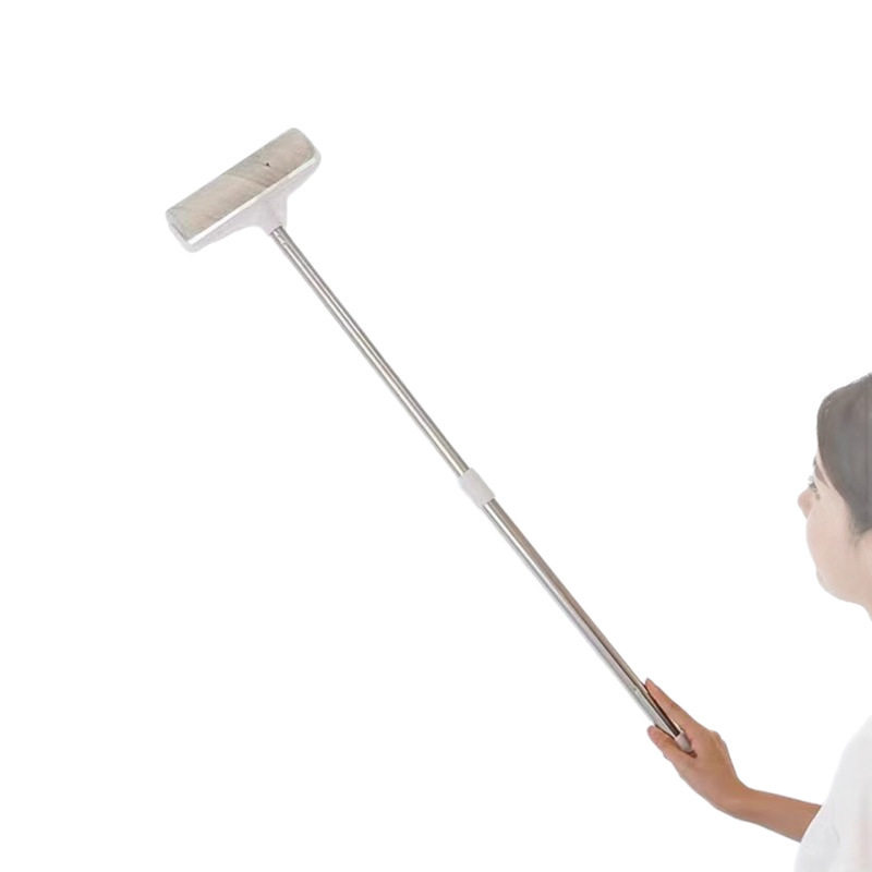 Lint Roller with Long Handle for Removing Hair from Bed and Floor, Hair Cleaning Felt Roller with Tearable Paper