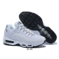 Style 95 -- US 5-12 -- White Upper Black Sole