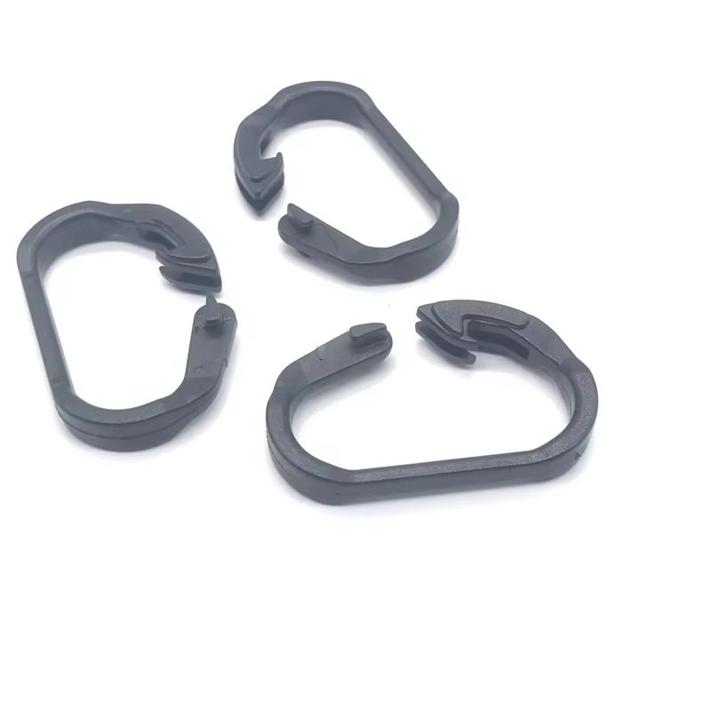 Manufacturer Wholesale Greenhouse Sunshade Net Hooks, Greenhouse Film Hooks, Reusable Open Ring Tarpaulin Hooks