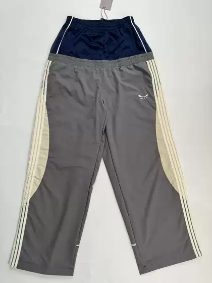 Bl's 2024 Autumn/Winter Double Waist Letter Embroidered Sweatpants High Street Trendy Couple's Casual Pants New Trendy Style