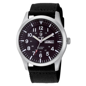 Calendar Watch Men's Large Dial Sports Canvas Strap Male Student Watch Waterproof Temperament Men's Quartz Fashion Watch