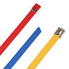 304 stainless steel self-locking cable tie manufacturers wholesale color self-locking cable tie stainless steel cable tie full spray plastic cable tie