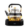 New High-Temperature-Resistant Electric Ceramic Stove Household Electric Kettle Teapot Glass Thickened High Borosilicate Teapot Set