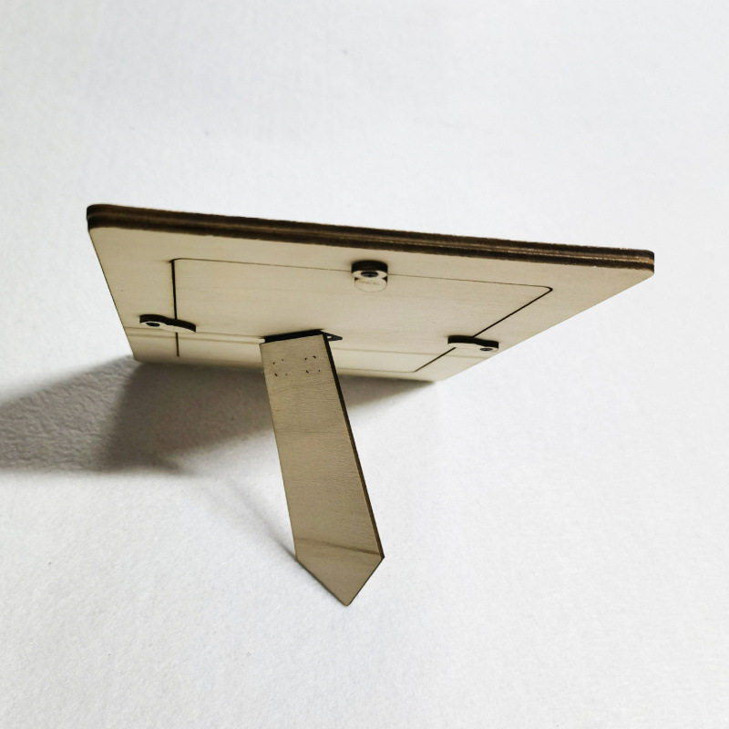 Cross-Border European and American Kidsren's Treasure Decoration Production Photo Frame Wooden DIY Handmade Desktop Photo Album Rectangular Factory Direct Supply