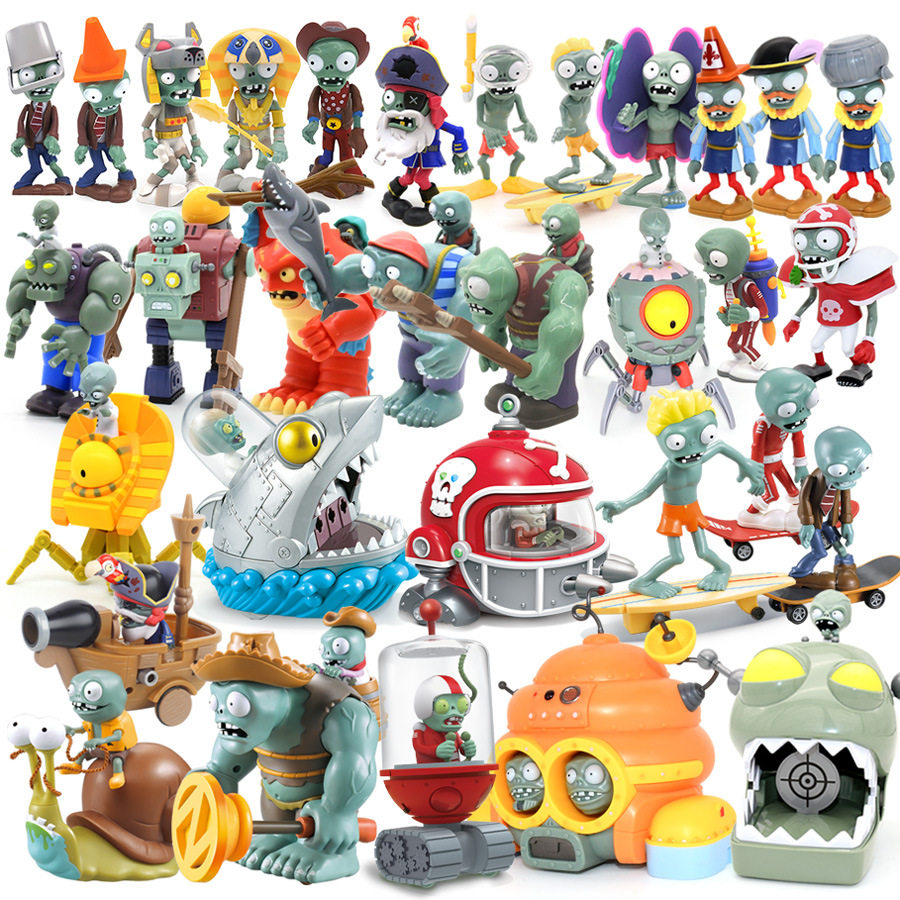 Plants vs Zombies Kids Toys Hybrid Edition Accessories Bulk Giant Zombie Doll Hand Toys Wholesale