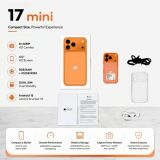 Мини-мобильный телефон CCIT17mini mini с 4-дюймовым полноэкранным экраном на базе Android с двумя мультяшными запасными устройствами портативная версия 3G