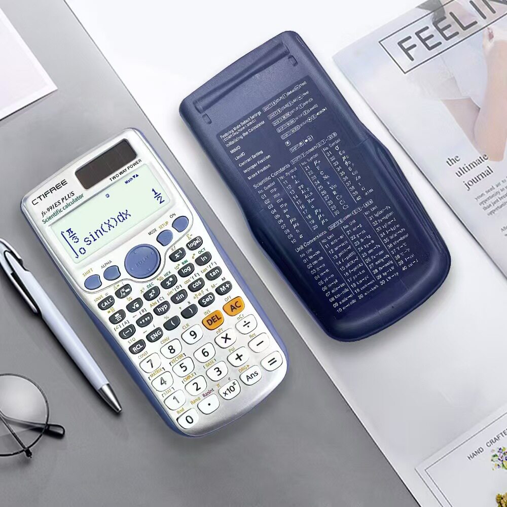 跨境fx991esplus2nd函数计算器学生科学计算器矩阵复数解方程logo