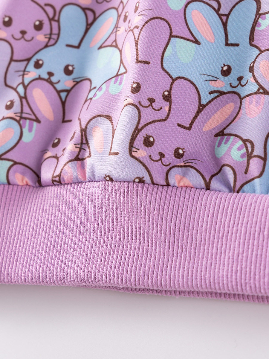 Autumn Girls' Set, Cartoon Cute Kids' Outfit, [Style] Long-sleeve Kids' Set