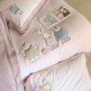 Counter A-Type 260g Ultra-Thick Milk Velvet Four-Piece Set 5.25kg Fully Matte Patch Embroidered Milk Velvet Bedding