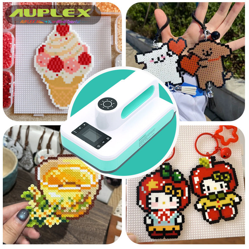 手持拼豆热压机 儿童自动DIY小型烫画机  印花熨斗机工具