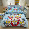 Kapi Barra Large Edition Pure Cotton Four-piece Set Cotton Cartoon Altman Children's Three-piece Set Bed Cover for Students