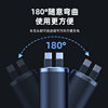 Starry Sky Car Charger 120W Super Fast Charging for Mobile Phones with Retractable Cable, One-To-Four USB Car Charger with Cigarette Lighter Socket