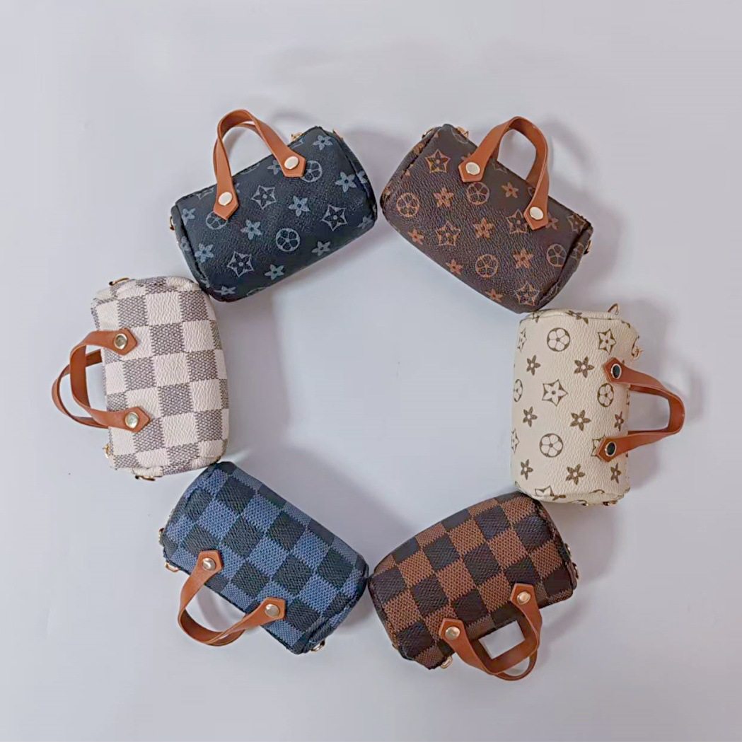 New Versatile Chain Coin Purse Printed Pillow Bag Single Shoulder Crossbody Fashion Lipstick Bag Women's Internet Celebrity Mini Bag