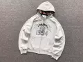 E573 # Zipper hoodie gray