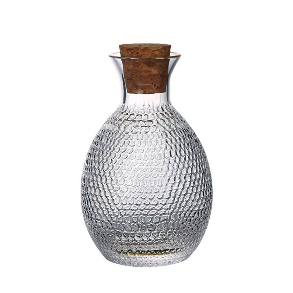 Japanese Style Creative Hammer Clear Wine Pot suit Phnom Penh Liquor Glass Household Warm Wine Ware Glass Wine Pot Xiangyun Cup