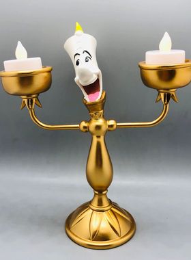 美女与野兽茶壶太太小茶杯茶煲太太马克杯葛士华台钟卢米埃烛台灯