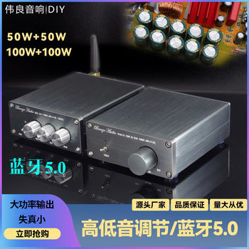 Hifi Level 2.0 Stereo Digital Power Amplifier Tpa3116 50Wx2 100Wx2 Bluetooth 5.0
