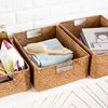 Straw Storage Box Clothing Storage Basket Gift Box Home Furnishings Hotel Decoration Clothing Storage Box Wholesale