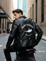 Black - crocodile print