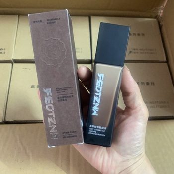 Fatingni soft gauze makeup foundation soft air cushion non-stick mask moisturizing concealer lasting non-makeup official genuine goods