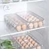 Pet10 Grid Refrigerator Egg Storage Box with Lid Kitchen Storage Box Egg Rack Egg Tray Food Preservation Box