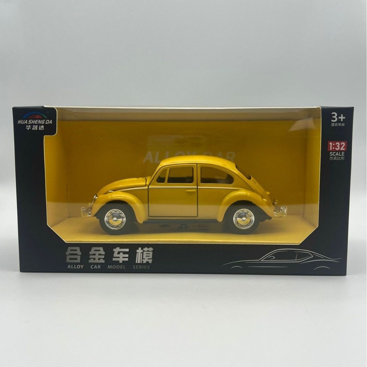 甲壳虫老爷车儿童合金玩具车仿真合金车1:32男孩车子合金车模型玩