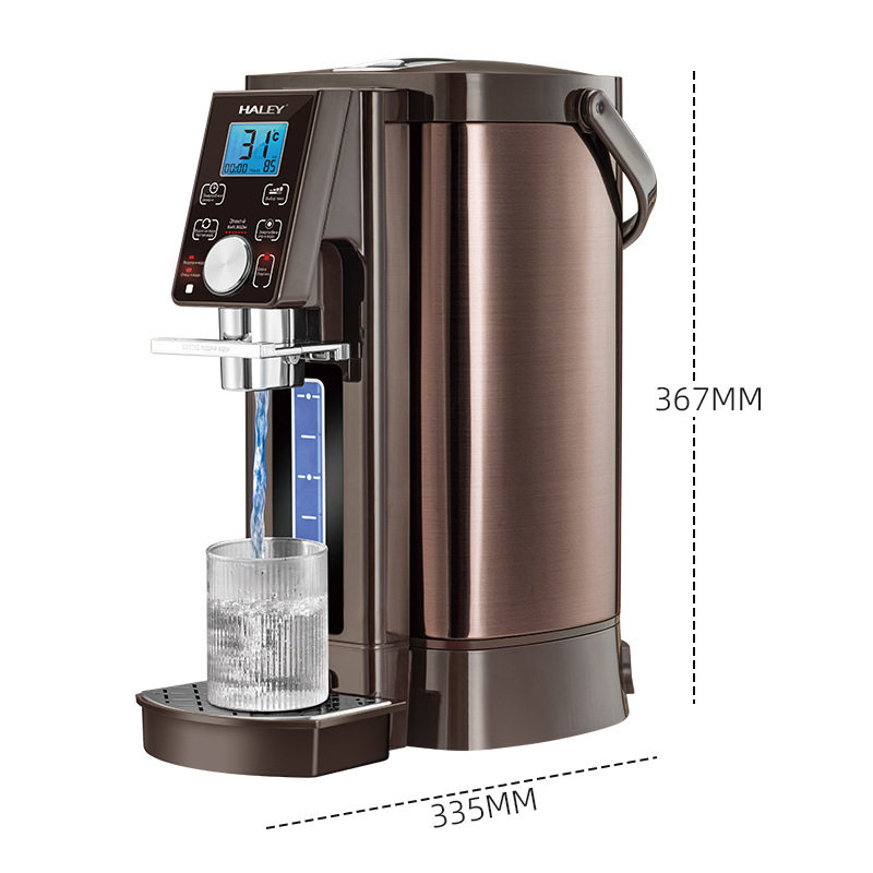 HALEY Cross-border Insulation Electric Kettle Stainless Steel High-power Kettle Double-layer Anti-scald Overheat Protection Kettle