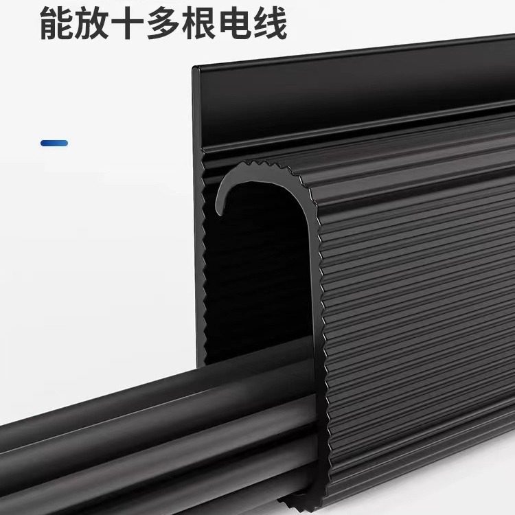 Under-Desk Cable Management Rack Computer Cable Organizer Wire Storage Line Fixed Wiring Trough Desktop Hub Box Tube Slot