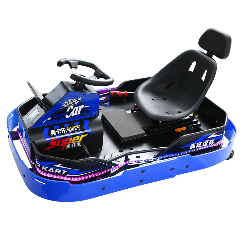 Jingka Le K5 Children's Electric Car Racing Drift Kart Motorcycle Plaza Children's Amusement Car New Model