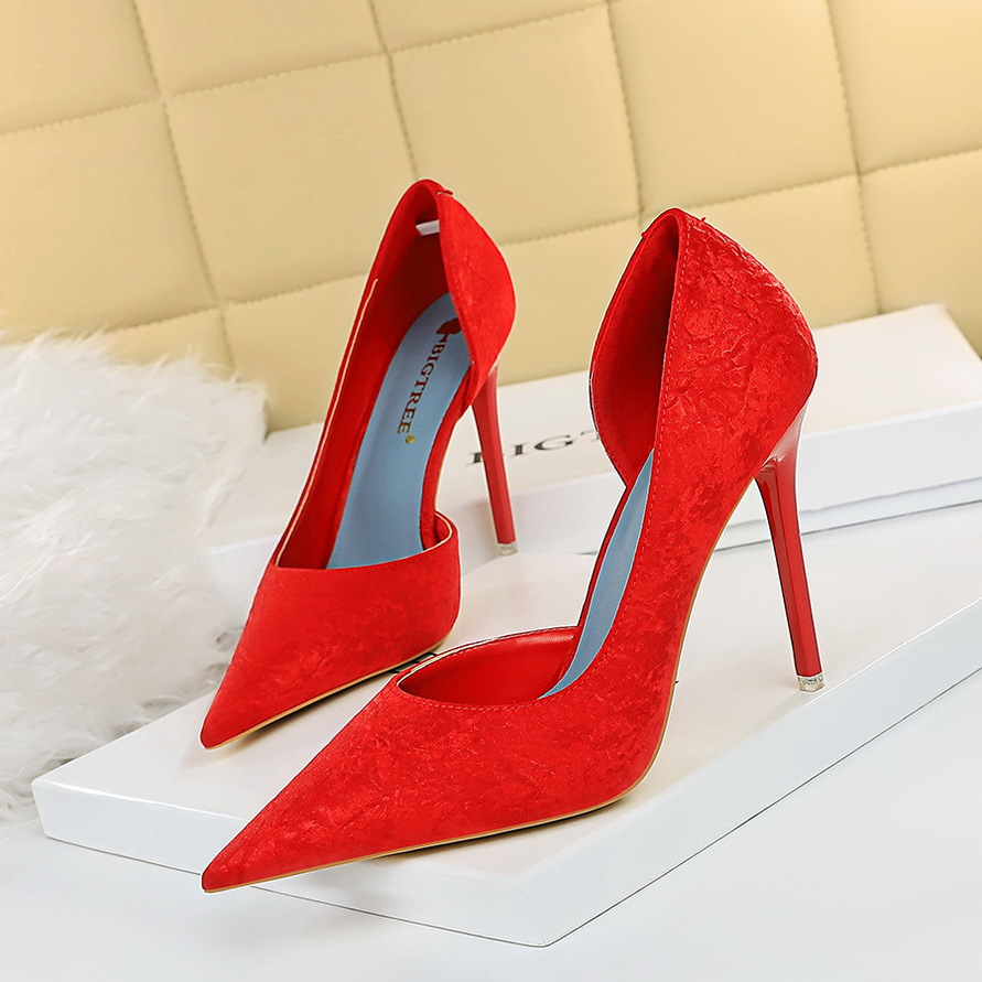 (Mới) Mã B1382 Giá 590K: Giày Cao Gót Nữ Huesin Sexy Gợi Cảm Sexy Mũi Nhọn Gót Nhọn Phong Cách Âu Mỹ Giày Dép Nữ Chất Liệu G01 Sản Phẩm Mới, (Miễn Phí Vận Chuyển Toàn Quốc).
