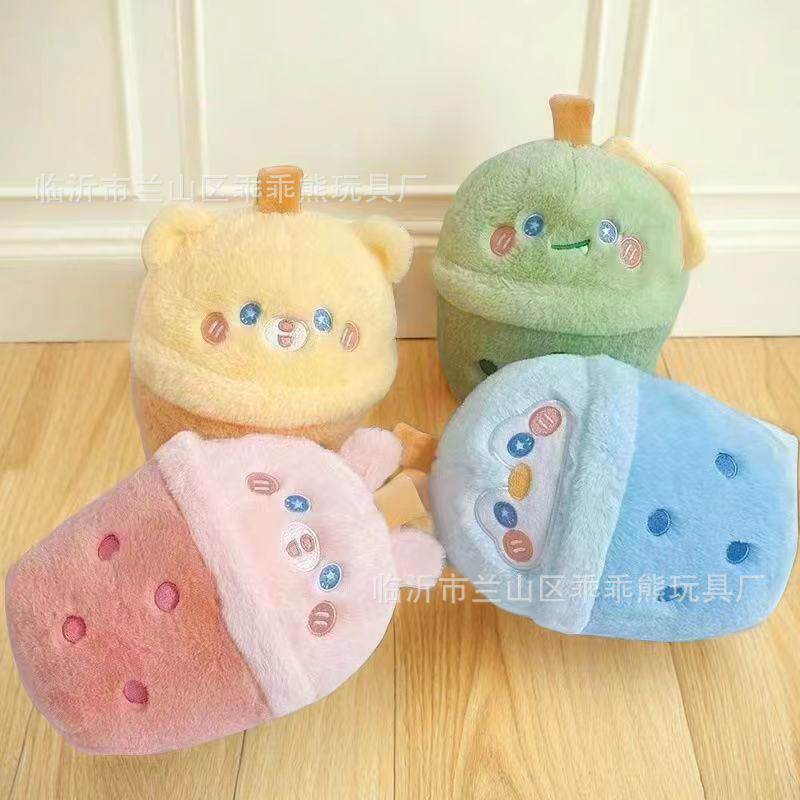 毛绒玩具八寸抓机娃娃毛绒公仔婚庆抛洒地推摆摊活动跨境玩偶批发