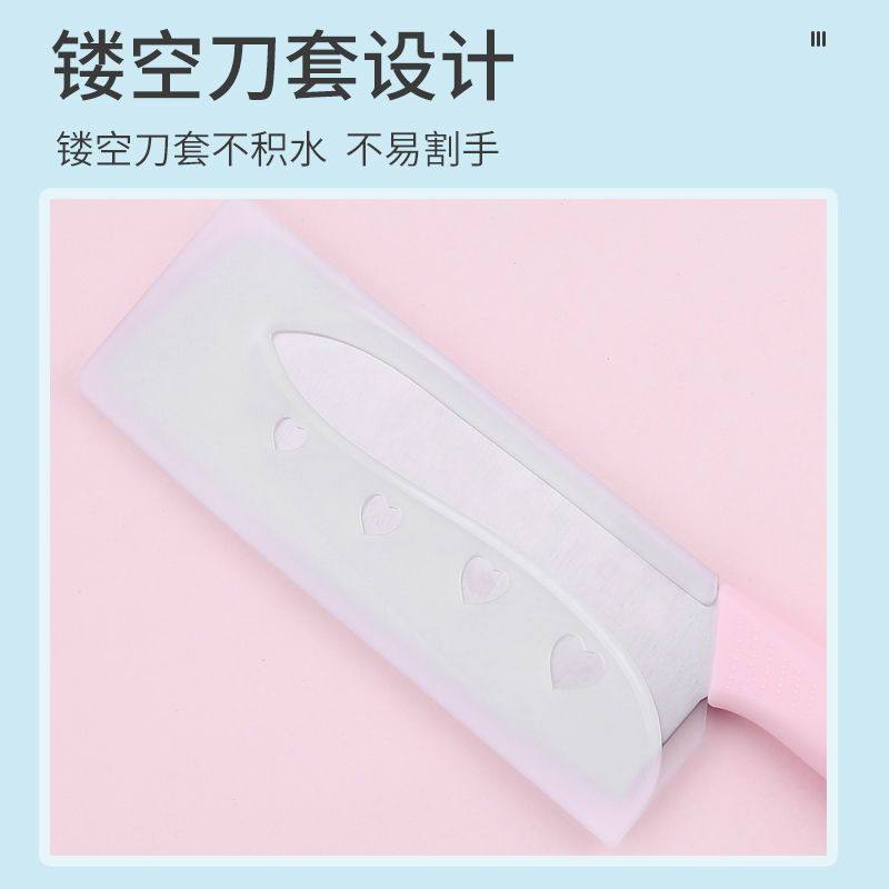 Kitchen Stainless Steel Fruit Knife Knife Set Portable Sharp Kitchen Knife Chopping Board Fruit and Vegetable Knife Cutting Melon Dormitory Home