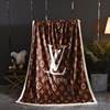 Printed lamb velvet blanket thick winter thickened taffeta sofa blanket office nap shawl small blanket