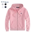Zipper style-pink green label