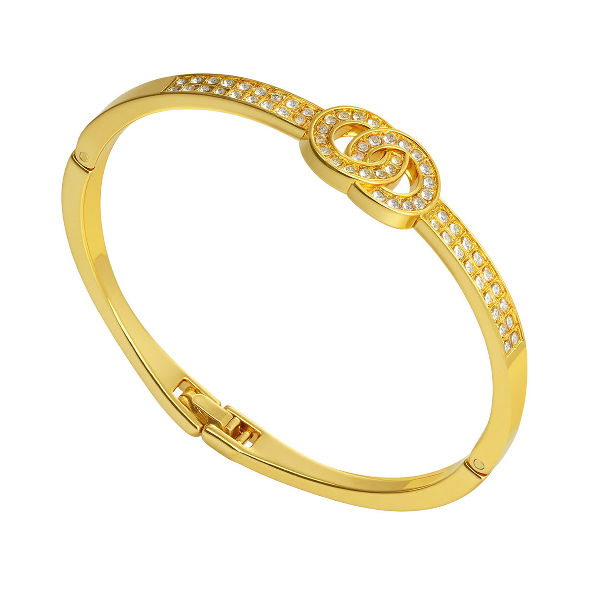 新款饰品时尚双环手链欧美新款小清新女式手镯首饰手链厂家直销