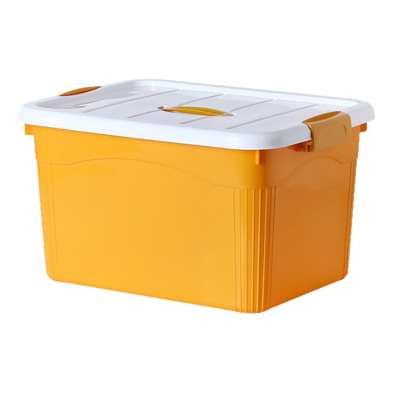 Plastic storage box wholesale desktop storage box clothes toy finishing box portable storage box glove box Rongrun