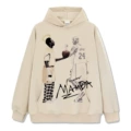 apricot hooded sweater