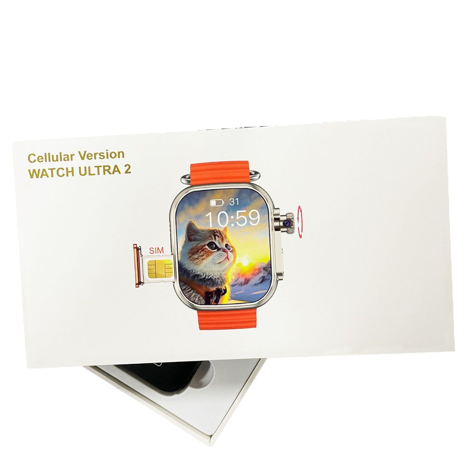 Cross-Border Hot-Selling Model B31 Smart 5g Cellular Watch with Sim Card Slot, Top Configuration S10 Ultra, Full Network Compatibility S10 Watch