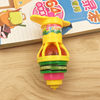 Catapult gyro creative children flash luminous rotating gyro winding toy colorful gyro catapult student