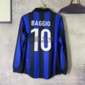 98/99 Inter Milan Long Sleeve Jersey #10 BAGGIO