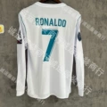 1718 real madrid main long sleeves [no. 7 plus armband